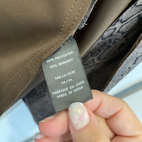 Anaconda pattern overcoat - Picture 3 of 8